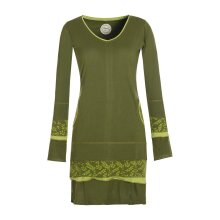 Vishes Langarm Lagenlook Damen Kleid Jerseykleid...
