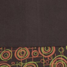 Vishes Langarm Damen Kleid Jerseykleid Strickkleid Sweatshirtkleid Sweatkleid mit Schnürung - Baumwolle braun 38