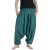 Vishes - Lange Unisex Baumwoll Haremshose Schlupfhose Einfarbig Einheitsgröße 34-46 türkisblau