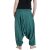 Vishes - Lange Unisex Baumwoll Haremshose Schlupfhose Einfarbig Einheitsgröße 34-46 türkisblau