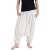 Vishes - Lange Unisex Baumwoll Haremshose Schlupfhose Einfarbig Einheitsgröße 34-46 Weiss
