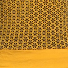 Vishes langes Damen Sommerkleid aus Jersey-Baumwolle mit wandelbarem Design und Blumenmuster gelb 40