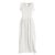 Vishes verstellbares Damen Kleid Langes oder kurzes Sommerkleid Damen Kleider Sommer  weiß 44