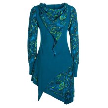 Vishes - Langarm Damen Kleid Elfen Zipfelkleid Zipfelige...