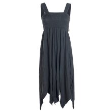 Vishes Zipfelkleid aus Bio Baumwolle Kleid mit Zipfeln...