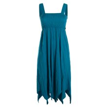 Vishes Zipfelkleid aus Bio Baumwolle Kleid mit Zipfeln...