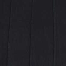 Vishes Langes Einfarbiges Damen Sommerkleid ohne Ärmel Patchwork schwarz 34