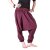 Vishes Sommer Haremshose leichte Pluderhose - Lange Größe pflaume