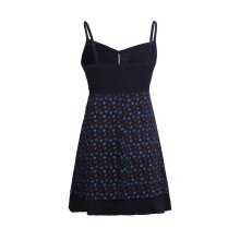 Vishes - Schulterfreies Damen Kleid Bustier Mini Kleid...