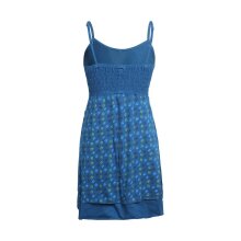 Vishes - Schulterfreies Damen Kleid Bustier Mini Kleid mit Spagettiträgern türkis 40/42