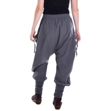 Vishes Haremshose Baumwolle mit Gummibund und seitlichen...