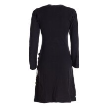 Vishes Langarm Damen Jerseykleid aus Baumwolle mit...
