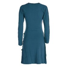 Vishes Langarm Damen Jerseykleid aus Baumwolle mit...