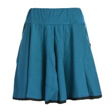 Vishes - einfarbiger kurzer Damen-Rock Mini-Rock...