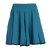 Vishes - einfarbiger kurzer Damen-Rock Mini-Rock Tanz-Rock Baumwollrock türkis 40