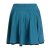 Vishes - einfarbiger kurzer Damen-Rock Mini-Rock Tanz-Rock Baumwollrock türkis 40