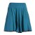 Vishes - einfarbiger kurzer Damen-Rock Mini-Rock Tanz-Rock Baumwollrock türkis 40