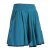 Vishes - einfarbiger kurzer Damen-Rock Mini-Rock Tanz-Rock Baumwollrock türkis 40