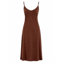 vishes einfaches langes Kleid aus Bio Baumwolle Sommerkleid