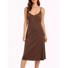 vishes einfaches langes Kleid aus Bio Baumwolle Sommerkleid