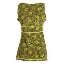 Vishes - Damen Sommer-Top Shirt Tank-Top Blümchen...