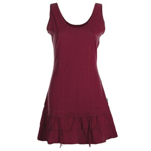 vishes Kleid Supermini verstellbar dunkelrot 34