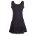 vishes Kleid Supermini verstellbar schwarz 40