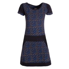 Vishes - Damen Longshirt-Kleid kurzarm Mini-Kleid...