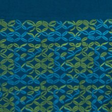 Vishes - Damen Longshirt-Kleid kurzarm Mini-Kleid Tunika-Kleid T-Shirtkleid Türkis 34-36