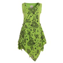 vishes Lagenlook Kleid bedruckt mit Blumen Sommerkleid