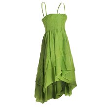 Vishes - 2in1 Kleid-Rock Damen Sommer-Kleid...