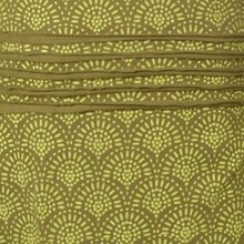 Vishes - Leichtes Jerseykleid Damen Langarm Kleider Sweatkleid Punkte olive 46