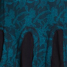 Vishes - Damen Langarm Longshirt-Kleid Sweatkleid Shirt-Kleid Tunika-Kleid schwarz 42