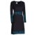 Vishes  - Damen Langarm Longshirt-Kleid Sweatkleid Shirt-Kleid Tunika-Kleid schwarz 40