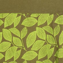 Vishes - Kurzer Rock Damen Elfen Mini-Rock Blätter-Röcke florales Muster olive 42