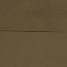 Vishes - Rock Damen Knielang Bio Baumwolle Breiter Bund Jersey Röcke Basic olive 42