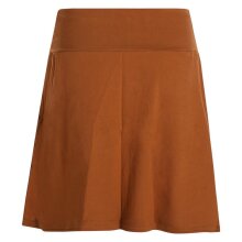 Vishes - Kurzer Damen Basic Rock Bio-Rock Baumwoll-Rock Einfarbig Schlicht dunkelorange 38