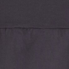 Vishes - Kurzer Damen Basic Rock Bio-Rock Baumwoll-Rock Einfarbig Schlicht grau 38