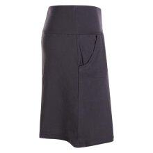 Vishes - Kurzer Damen Basic Rock Bio-Rock Baumwoll-Rock Einfarbig Schlicht grau 38