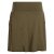 Vishes - Kurzer Damen Basic Rock Bio-Rock Baumwoll-Rock Einfarbig Schlicht olive 42