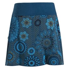 Vishes - Kurzer Damen Baumwoll-Rock Bunt mit Mandalas und...