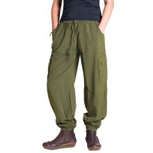 Vishes bequeme Unisex Freizeithose mit Gummibund und...
