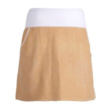 Vishes - Cordrock Damen Knielang Breiter Bund Taschenrock...