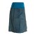 Vishes - Cordrock Damen Knielang Breiter Bund Taschenrock Röcke Cord türkis 36
