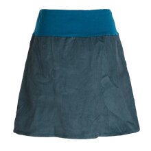 Vishes - Cordrock Damen Knielang Breiter Bund Taschenrock...