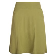 Vishes - Rock Damen Knielang Bio Baumwolle Breiter Bund...