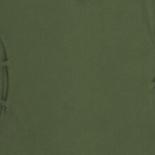 Vishes Langes Langarm Damen Kleid Bio-Baumwolle Einfarbig mit Schnürung V-Ausschnitt olive 34