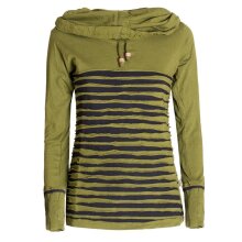 Vishes Cutwork Sweater aus Baumwolle mit Kragen...