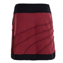 Vishes - Thermorock warmer Damen Winterrock kurz Minirock...