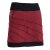 Vishes - Thermorock warmer Damen Winterrock kurz Minirock aus ECO-Fleece dunkelrot 48
